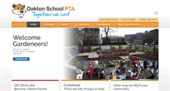 Desktop Screenshot of oaktonschoolpta.org